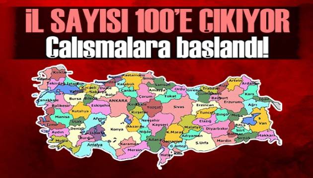 Türkiye'de İl Sayısı Değişiyor! Açıklama Geldi! Yeni İller Hangileri! 19 İlçe İl Statüsü Kazandı 3