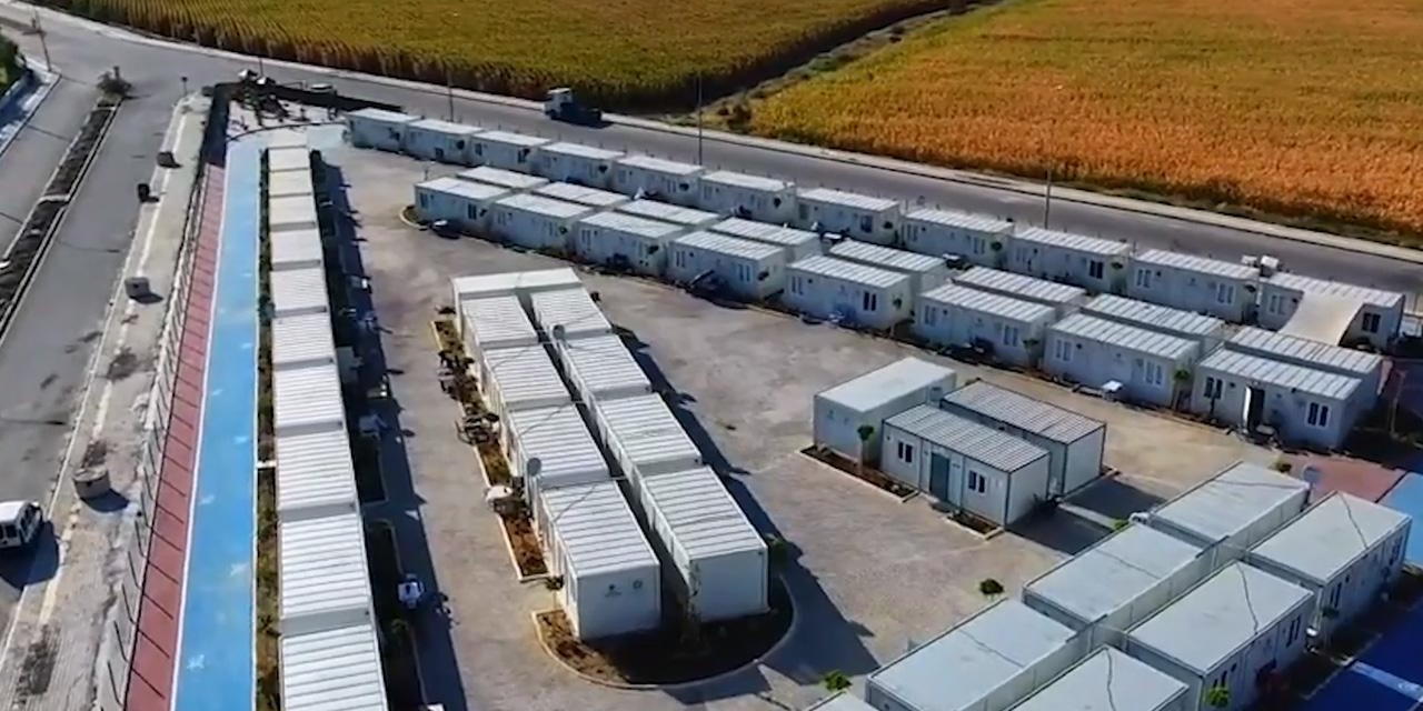 AFAD duyurdu! Öğretmenler için 6 bin 343 konteyner kuruldu