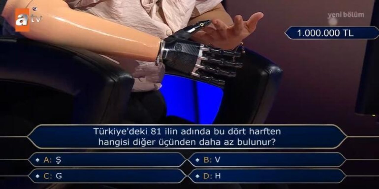 Kim milyoner olmak ister? yarışmasında 1 milyon ödül kazanıldı! İşte 1 milyonluk soru ve cevabı