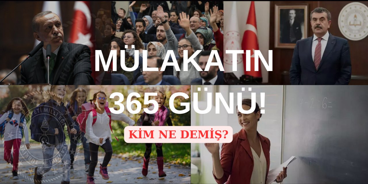 365 gün önce bugün mülakat sonuçları açıklandı, öğretmenler öğrencileri ile kavuştu! MEB’in sürprizi mülakatı kaldırmak mı?