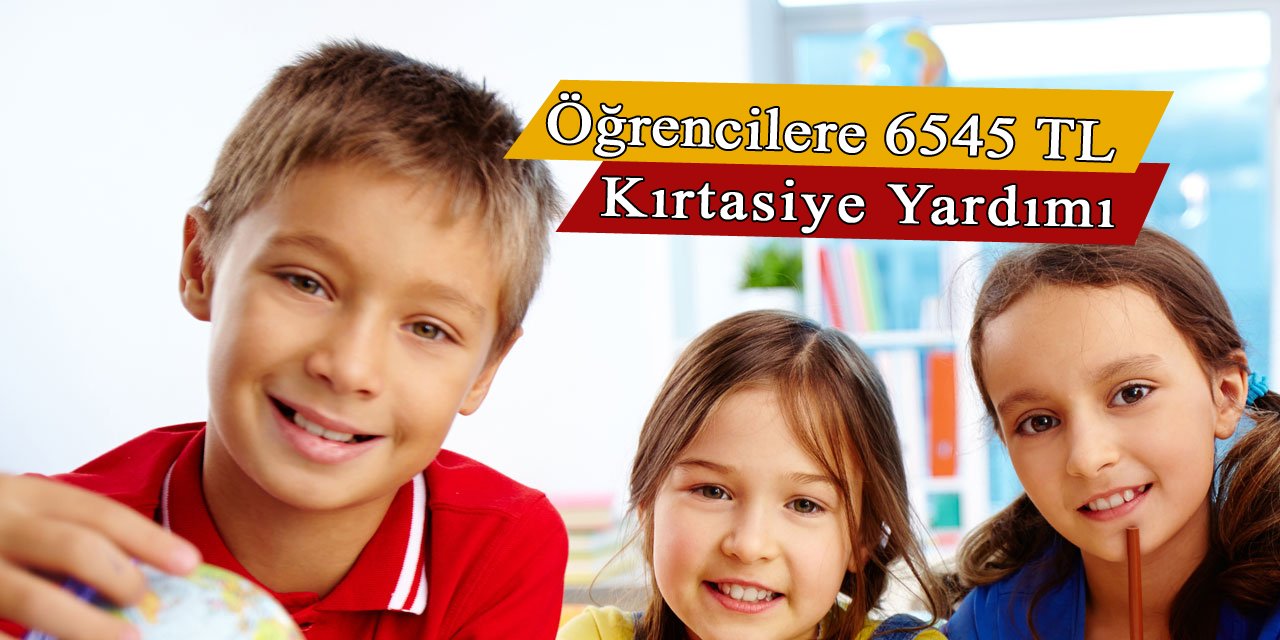 İhtiyaç sahibi çocuklara 6545 TL kırtasiye yardımı yapılacak