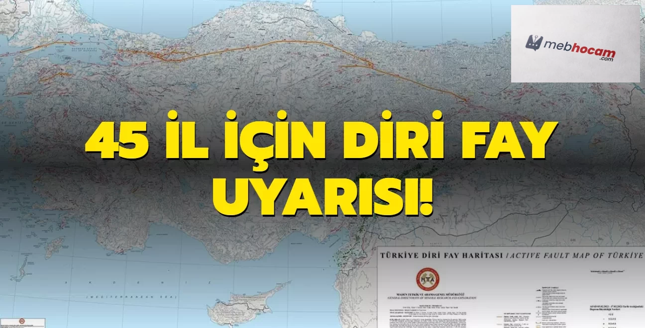 45 il için önemli uyarı!!!